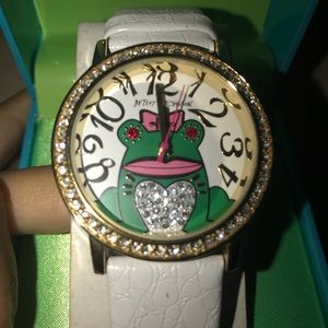 💓Betsey Johnson Cute Froggy Watch 💓